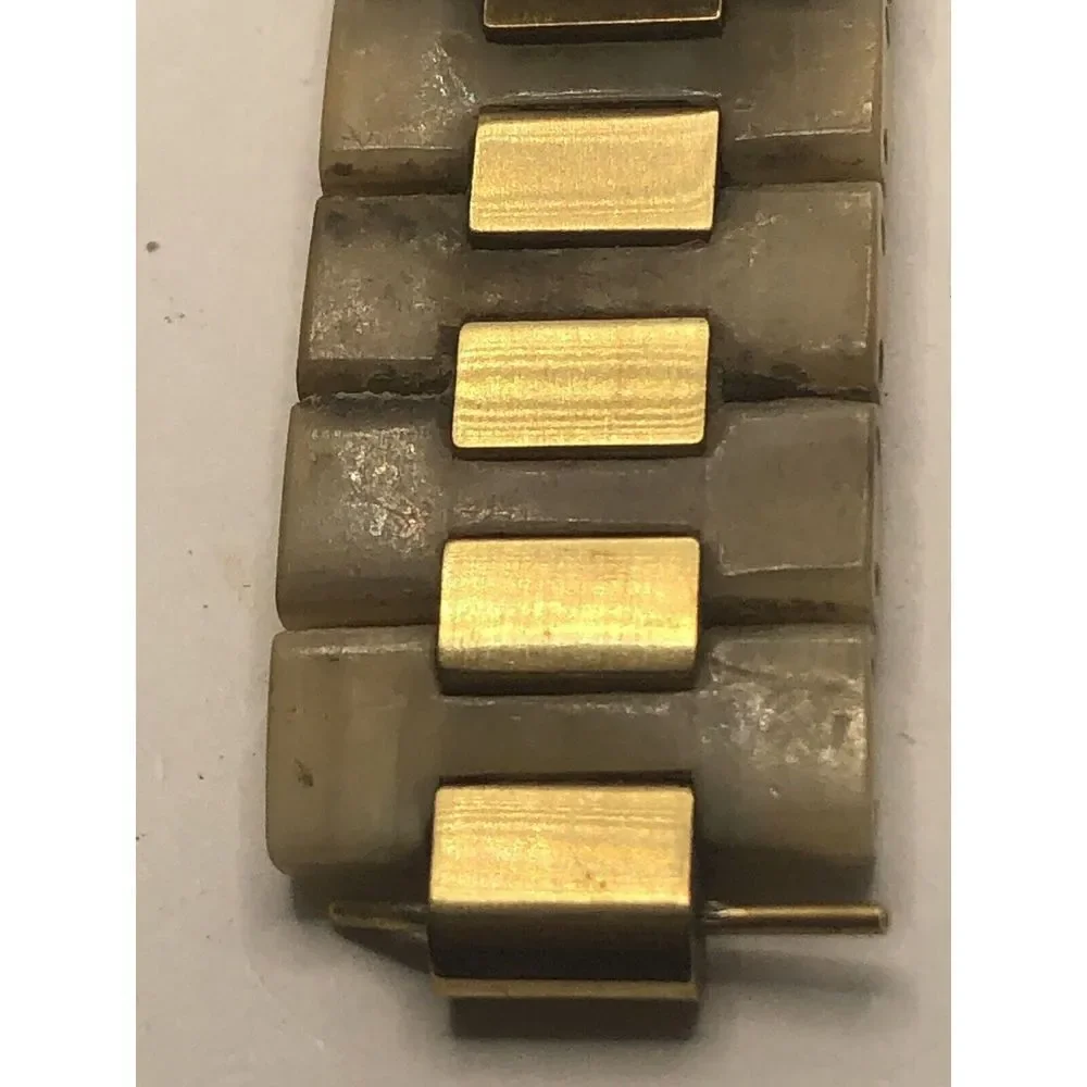 Michael Kors Watch Parts Band 20mm Case 36mm Crystal 2tone Plastic Links PY339